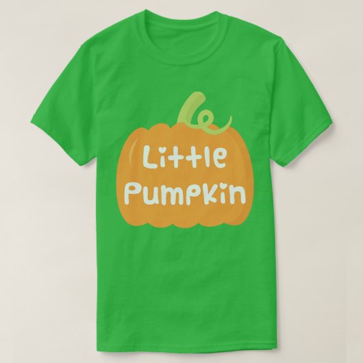 Niedlich Little Pumpkin T-Shirt (Design vorne)
