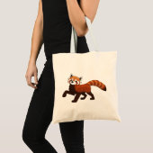 Niedlich Little Red Panda Tragetasche (Vorderseite (Produkt))