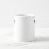 Niedlich Little Reindeer Christmas Lights Tasse (Mittel)