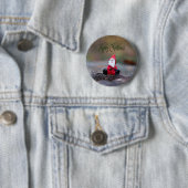 Niedlich Little Santa Clause Frohe Weihnachten Button (Beispiel)