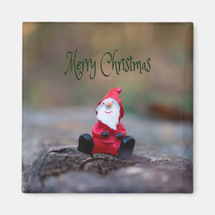 Niedlich Little Santa Clause Frohe Weihnachten Magnet