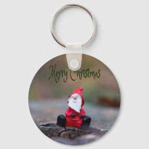Niedlich Little Santa Clause Frohe Weihnachten Schlüsselanhänger