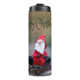 Niedlich Little Santa Clause Frohe Weihnachten Thermosbecher