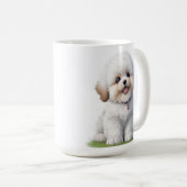 Niedlich Little Shih Tzu Puppy Dog Lover Kaffeetasse (VorderseiteRechts)
