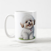 Niedlich Little Shih Tzu Puppy Dog Lover Kaffeetasse (Links)