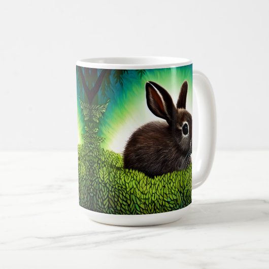 Niedlich Little Storybook Bunny Kaffeetasse (VorderseiteRechts)