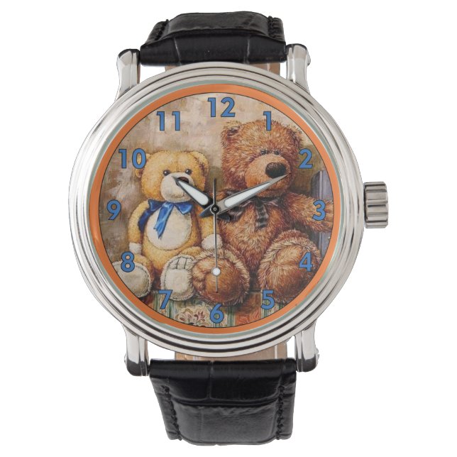 Niedlich Little Teddy Bears Armbanduhr (Vorderseite)