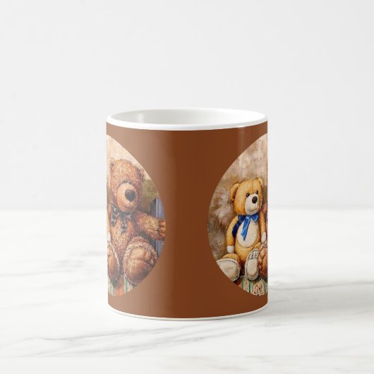 Niedlich Little Teddy Bears Kaffeetasse (Mittel)