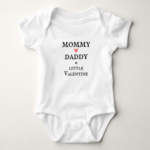 Niedlich Little Valentine Baby Strampler