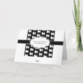 Niedlich Little Westie - West Highland White Terri Dankeskarte (Rückseite)