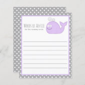 Niedlich Little Whale Advice Kinderduschenspiel /  (Vorne/Hinten)