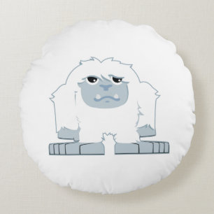 Niedlich Little Yeti Rundes Kissen