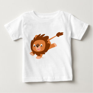 Niedlich Living Cartoon Lion Baby T - Shirt