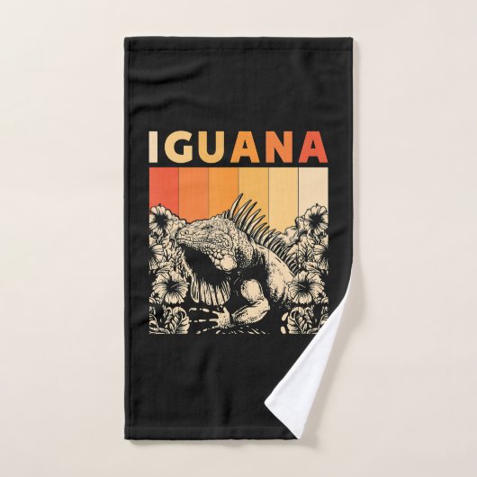 Niedlich Lizard Iguana Reptil Gift Iguana Handtuch (Handtuch)