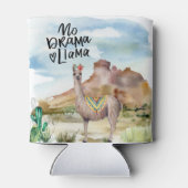 Niedlich Llama Dosenkühler (Rückseite)