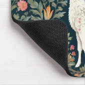 Niedlich Llama Elegant Floral Mousepad (Ecke)