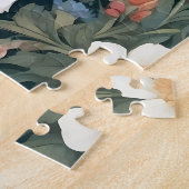 Niedlich Llama Elegant Floral Puzzle (Seite)