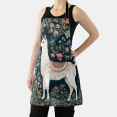 Niedlich Llama Elegant Floral Schürze (InSitu)