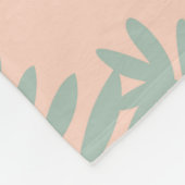 Niedlich Llama Fleece Blanket (Ecke)