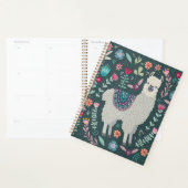 Niedlich Llama Floral Design Planer (Anzeige)