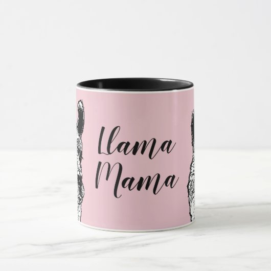 Niedlich Llama Mama Tasse (Zentrum)