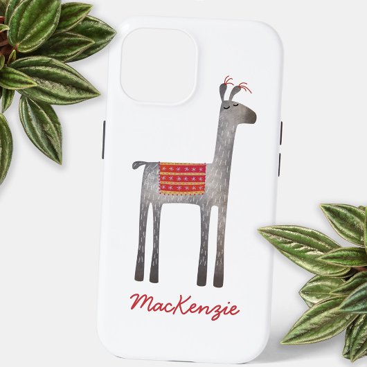 Niedlich Llama Personalisiert Case-Mate iPhone Hülle
