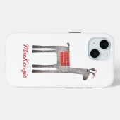 Niedlich Llama Personalisiert Case-Mate iPhone Hülle (Rückseite (Horizontal))