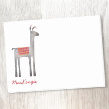 Niedlich Llama Personalisiert