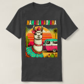 Niedlich Llama Squad Shirt Retro 80er Style Design (Design vorne)