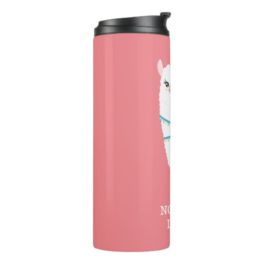 Niedlich Llama Thermosbecher (Nach links gedreht)