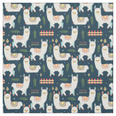 Niedlich Llamas Stoff (Muster)