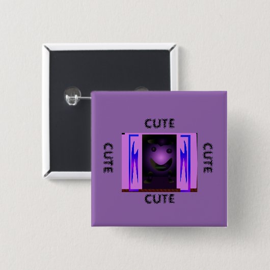 NIEDLICH_LOGO_PINK_BLACK BUTTON (Vorne & Hinten)