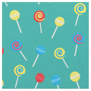Niedlich Lollipops Kinder Candy Colorful Stoff