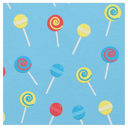 Niedlich Lollipops Kinder Candy Colorful Stoff (Nahaufnahme)