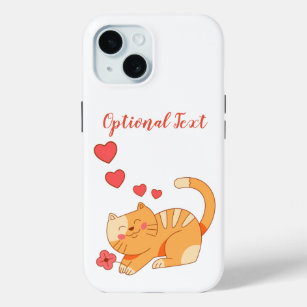 Niedlich Love Orange Tabby Kitten Case-Mate iPhone Hülle