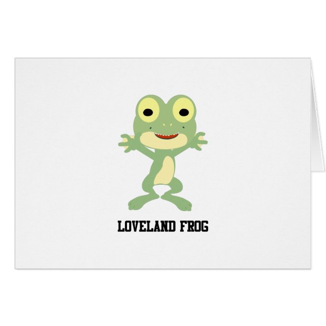 Niedlich Loveland Frog (Vorderseite (Horizontal))