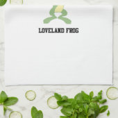 Niedlich Loveland Frog Geschirrtuch (Gefaltet)