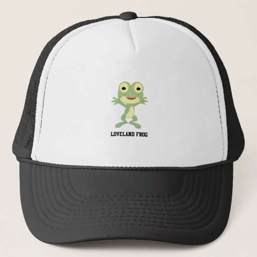 Niedlich Loveland Frog Truckerkappe (Vorderseite)
