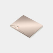 Niedlich Lovely Stilvoll Elegante Blume Post-it Klebezettel (angewinkelt)