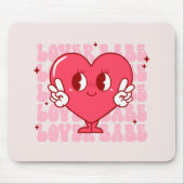 Niedlich Lover Babe Heart Mousepad (Vorne)
