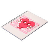 Niedlich Lover Babe Heart Notizblock (Linke Seite)