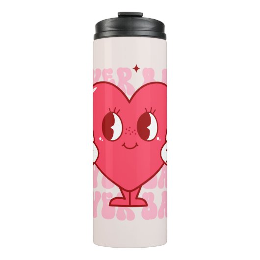 Niedlich Lover Babe Heart Thermosbecher (Vorderseite)