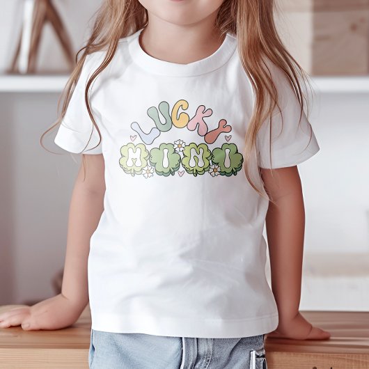 Niedlich Lucky Mini St Patricks Day Irish Kids T-Shirt