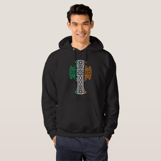 Niedlich Lucky Rainbow Gnome Happy St Patricks Day Hoodie (Vorne ganz)