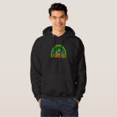 Niedlich Lucky Rainbow Happy St Patrick Day Funny  Hoodie (Vorne ganz)