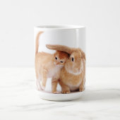 niedlich_lustig_animal_8 kitten-Kaninchenfreunde Kaffeetasse (Mittel)