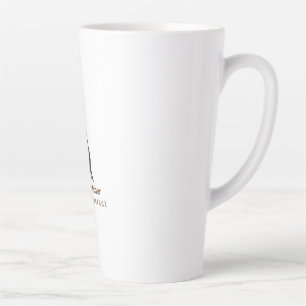 niedlich lustig milchtasse