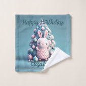 Niedlich, lustig, sonnig, kawaii-Stil Badhandtuch Set (Waschlappen)