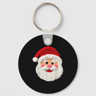 Niedlich Lustig Vornehm Falsches Yarn Weihnachtsma Schlüsselanhänger