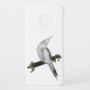 Niedlich Lutino Cockatiel Bird Ivy Perltier Case-Mate Samsung Galaxy S9 Hülle